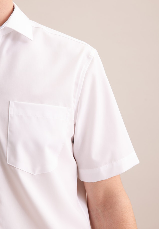 Regular Business Hemd Uni in Weiß |  Seidensticker Onlineshop