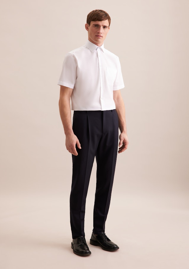 Regular Business Shirt Uni in White | Seidensticker Onlineshop