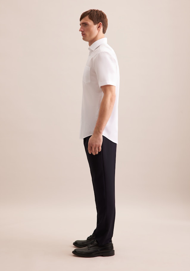 Regular Business Shirt Uni in White | Seidensticker Onlineshop