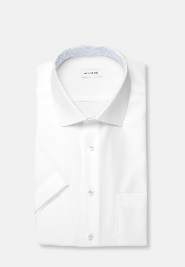 Regular Business Hemd Uni in Weiß |  Seidensticker Onlineshop