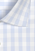 Comfort Business Hemd Karo in Hellblau |  Seidensticker Onlineshop