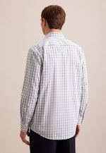 Comfort Business Hemd Karo in Grün |  Seidensticker Onlineshop