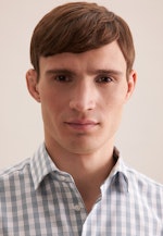 Comfort Business Hemd Karo in Grün |  Seidensticker Onlineshop