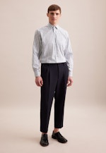 Comfort Business Hemd Karo in Grün |  Seidensticker Onlineshop