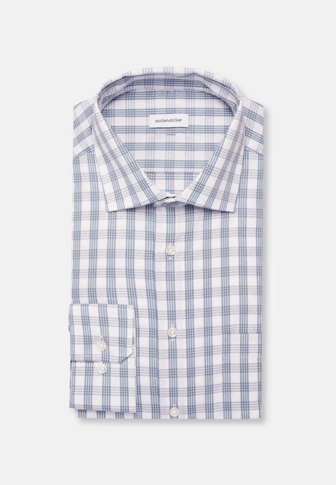 Comfort Chemise d'affaires carreaux dans Vert | Boutique en ligne Seidensticker
