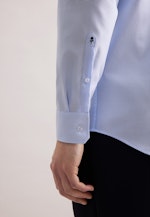 Comfort Business Hemd Struktur in Hellblau |  Seidensticker Onlineshop