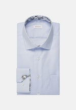 Comfort Business Hemd Struktur in Hellblau |  Seidensticker Onlineshop
