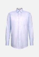 Comfort Business Hemd Struktur in Hellblau |  Seidensticker Onlineshop