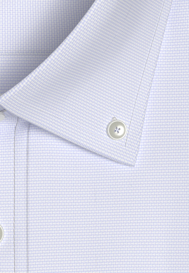 Comfort Business Hemd Struktur in Hellblau |  Seidensticker Onlineshop