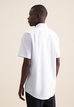 Comfort Business Hemd Struktur in Hellblau |  Seidensticker Onlineshop