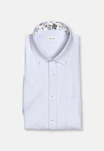 Comfort Chemise d'affaires Structure in Bleu Clair |  Seidensticker Onlineshop
