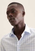 Slim Business shirt Check in Light Blue |  Seidensticker Onlineshop