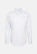 Slim Chemise d'affaires carreaux in Bleu Clair |  Seidensticker Onlineshop