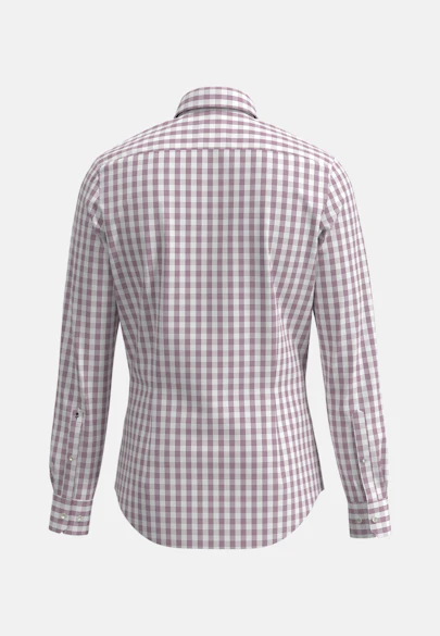 Slim Chemise d'affaires carreaux in Rose Fuchsia |  Seidensticker Onlineshop