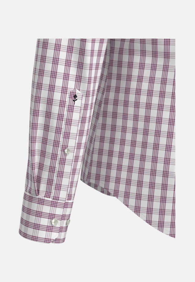Slim Business shirt Check in Pink |  Seidensticker Onlineshop