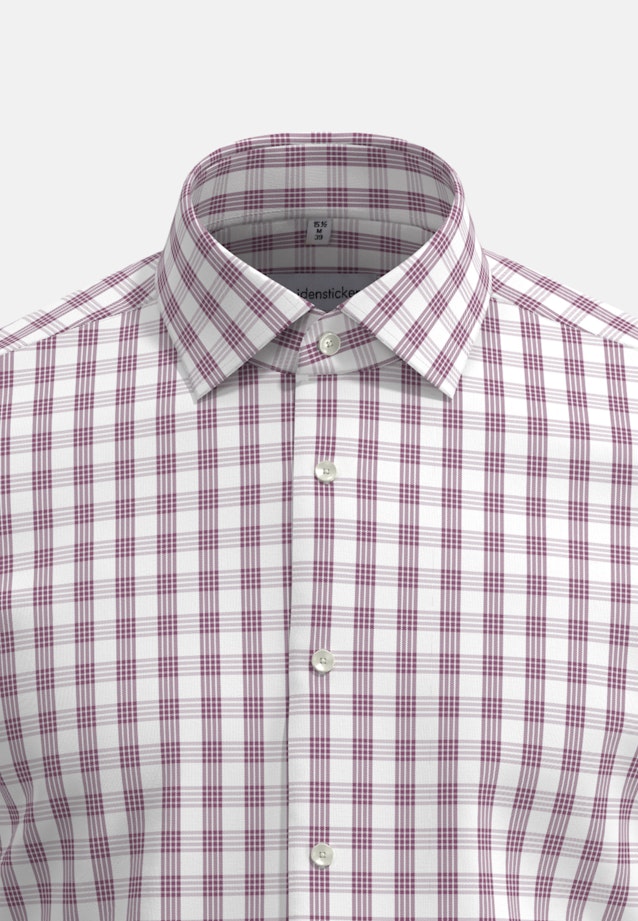 Slim Business shirt Check in Pink |  Seidensticker Onlineshop