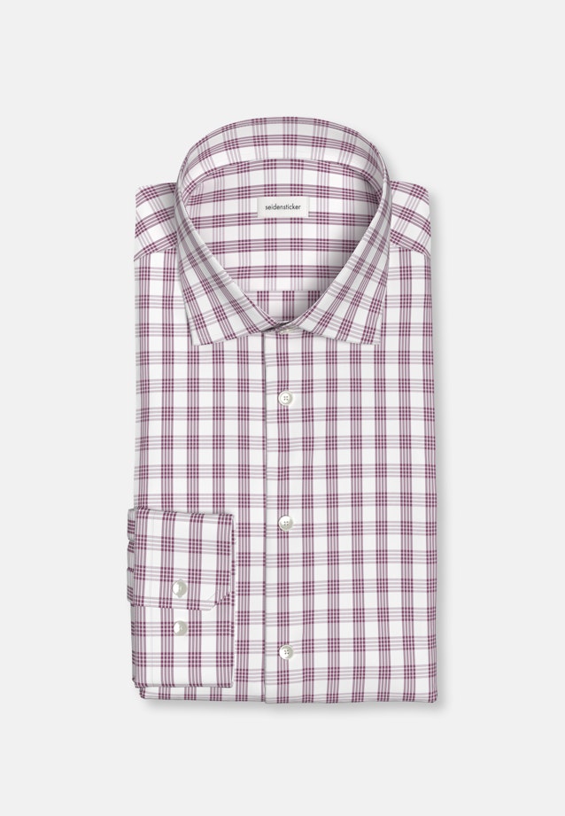 Slim Business shirt Check in Pink |  Seidensticker Onlineshop