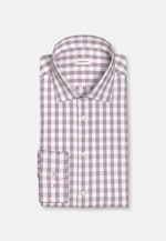 Slim Business Hemd Karo in Rosa/Pink |  Seidensticker Onlineshop