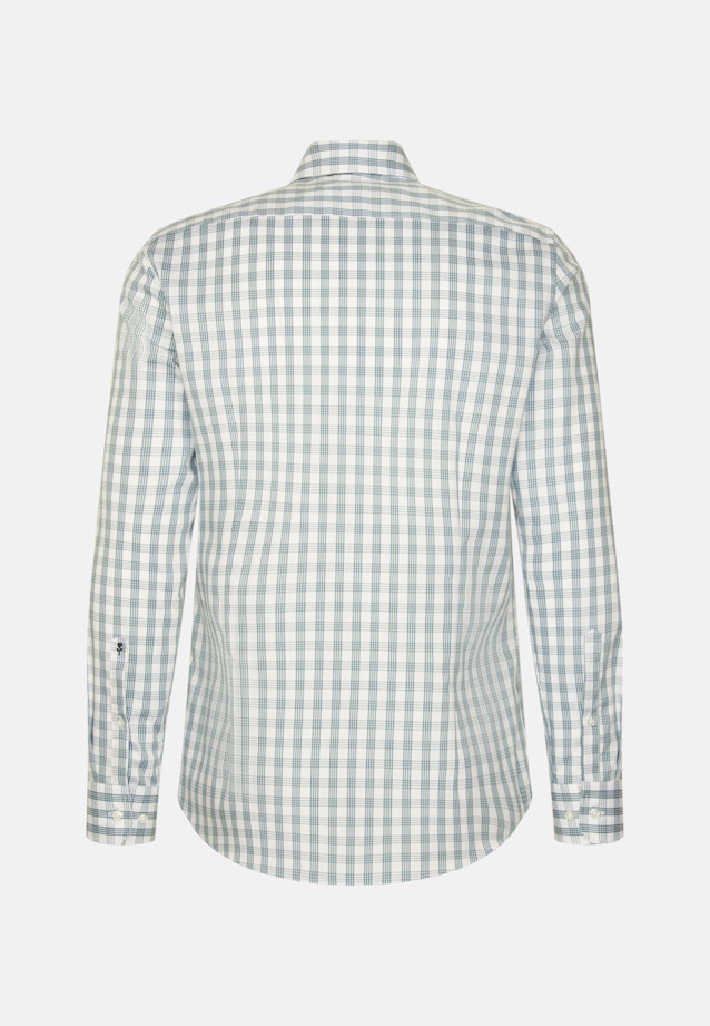 Slim Business shirt Check in Green |  Seidensticker Onlineshop