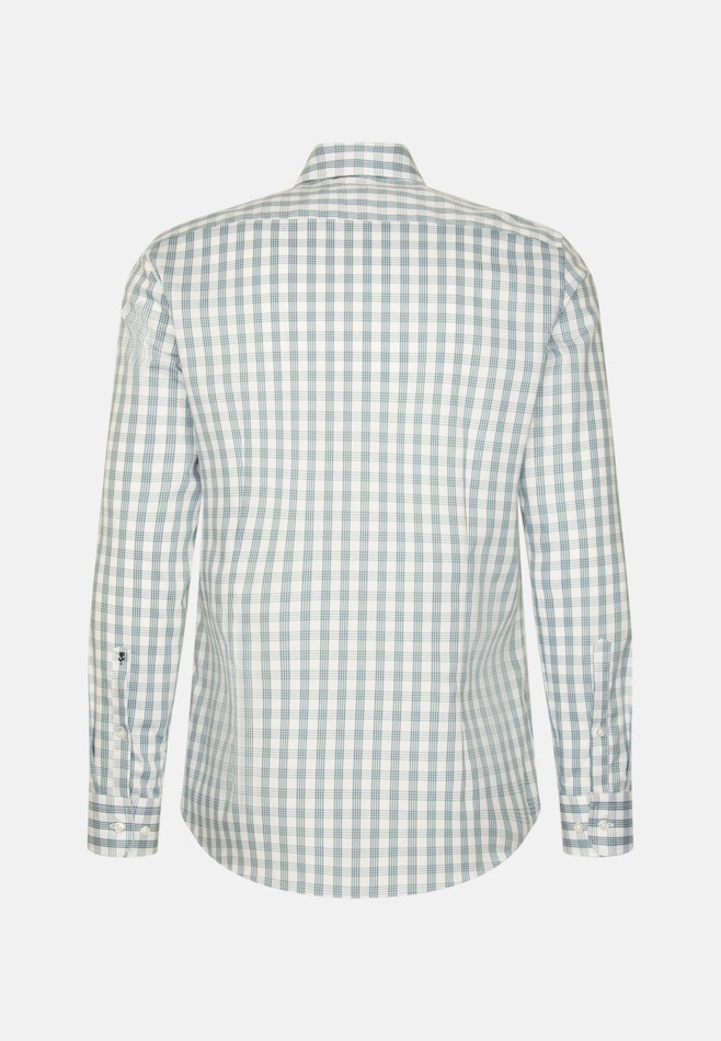 Slim Chemise d'affaires carreaux dans Vert | Boutique en ligne Seidensticker