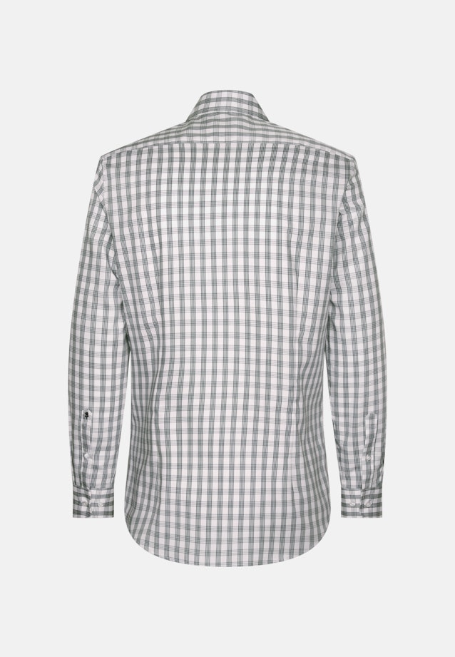 Slim Business shirt Check in Green |  Seidensticker Onlineshop