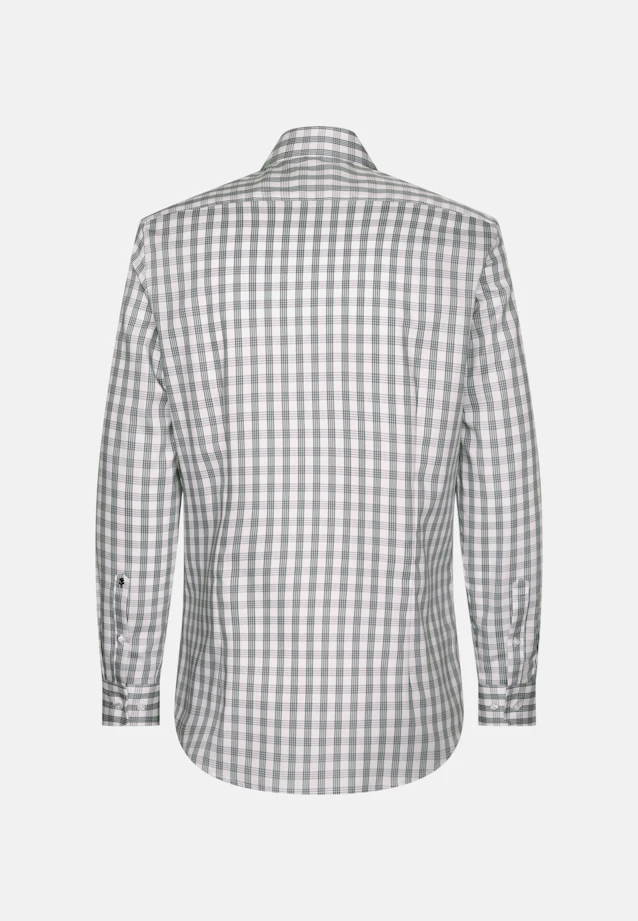 Slim Business Hemd Karo in Grün |  Seidensticker Onlineshop