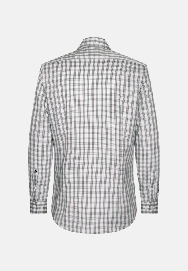 Slim Business shirt Check in Green | Seidensticker online shop
