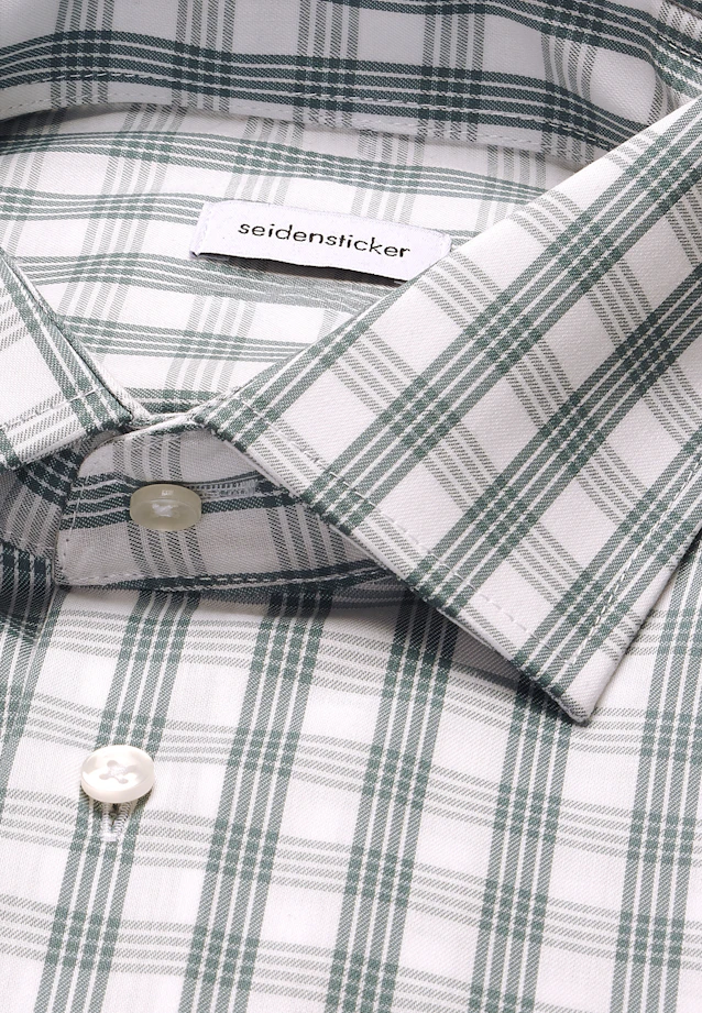 Slim Business Hemd Karo in Grün |  Seidensticker Onlineshop