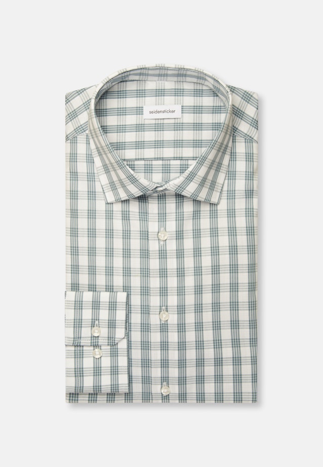 Slim Business shirt Check in Green |  Seidensticker Onlineshop