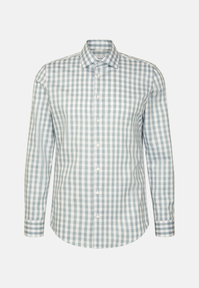 Slim Business shirt Check in Green |  Seidensticker Onlineshop