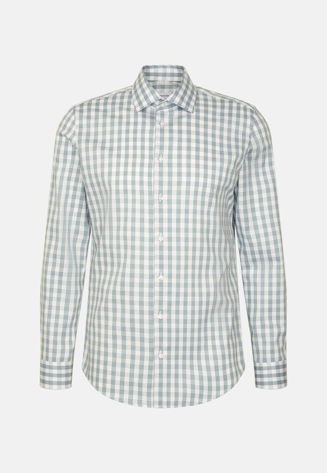 Slim Business shirt Check in Green |  Seidensticker Onlineshop