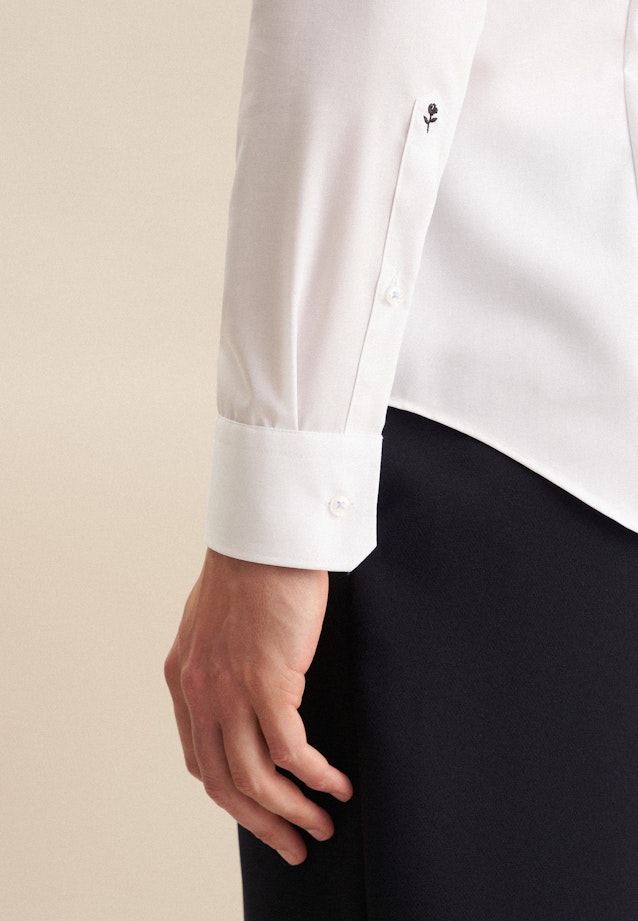 Slim Business shirt Uni in White |  Seidensticker Onlineshop