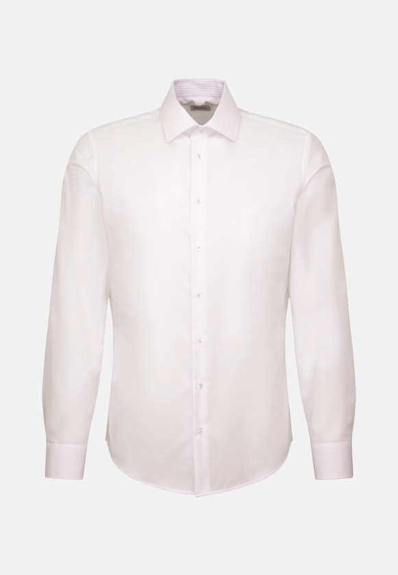 Slim Business Hemd Uni in Weiß |  Seidensticker Onlineshop