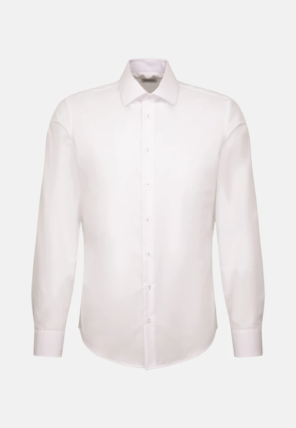 Slim Chemise d'affaires Uni in Blanc |  Seidensticker Onlineshop