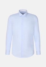 Slim Business Hemd Uni in Mittelblau |  Seidensticker Onlineshop