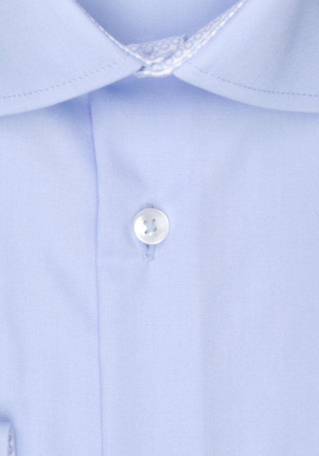 Shaped Chemise d'affaires Uni in Bleu Moyen | Seidensticker Onlineshop