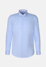 Shaped Chemise d'affaires Uni in Bleu Moyen |  Seidensticker Onlineshop