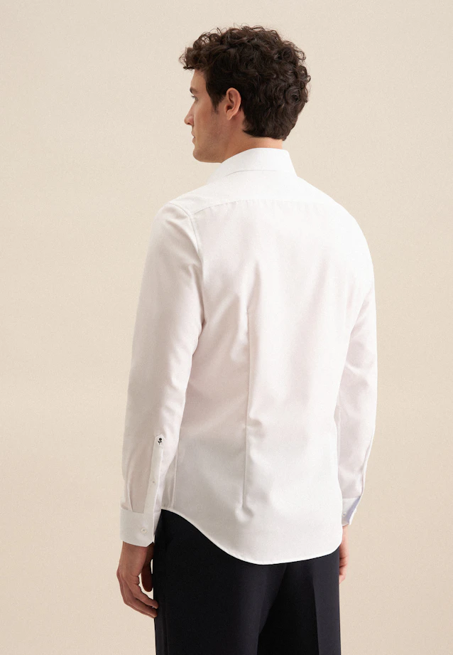 X-Slim Business Hemd Uni in Weiß |  Seidensticker Onlineshop
