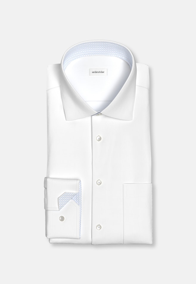X-Slim Business Hemd Uni in Weiß | Seidensticker Onlineshop