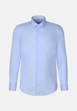 X-Slim Business Hemd Uni in Mittelblau |  Seidensticker Onlineshop