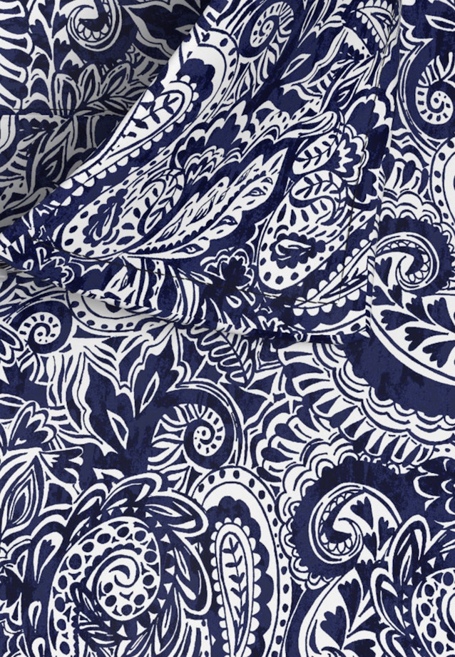 Regular Business Hemd Druck in Dunkelblau |  Seidensticker Onlineshop