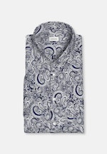 Regular Business shirt Print in Dark Blue |  Seidensticker Onlineshop