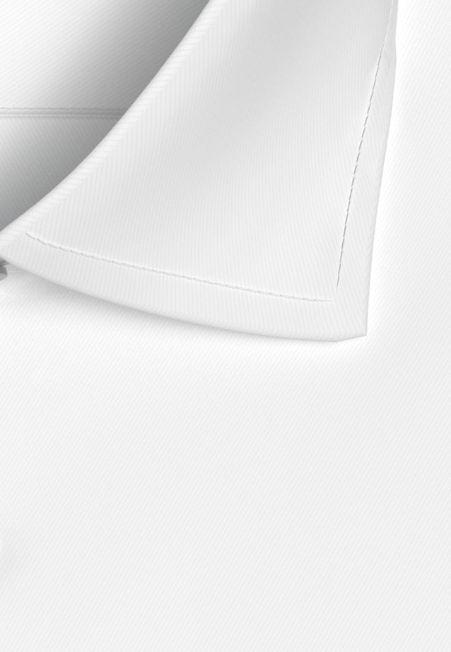 Regular Chemise d'affaires Uni in Blanc |  Seidensticker Onlineshop