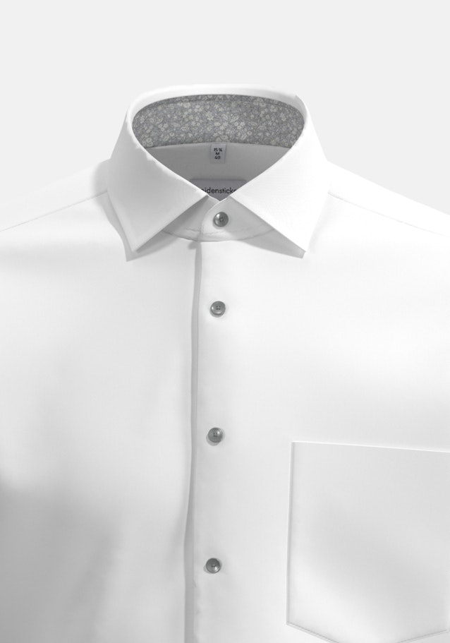 Regular Business Hemd Uni in Weiß | Seidensticker Onlineshop