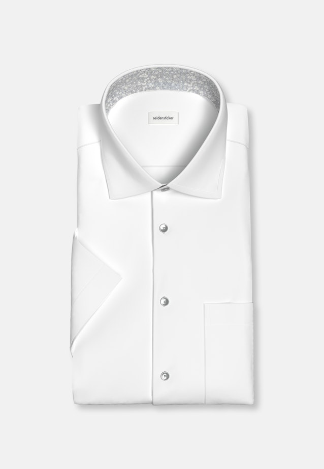 Regular Business shirt Uni in White |  Seidensticker Onlineshop