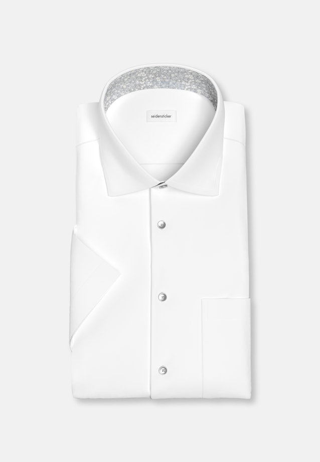 Regular Business Hemd Uni in Weiß |  Seidensticker Onlineshop