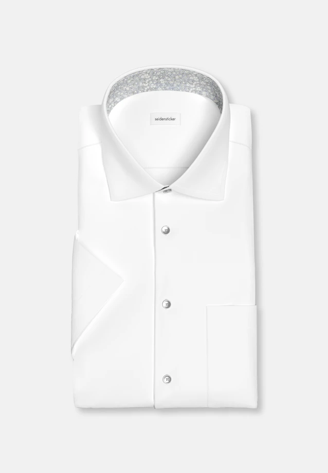 Regular Business Hemd Uni in Weiß |  Seidensticker Onlineshop