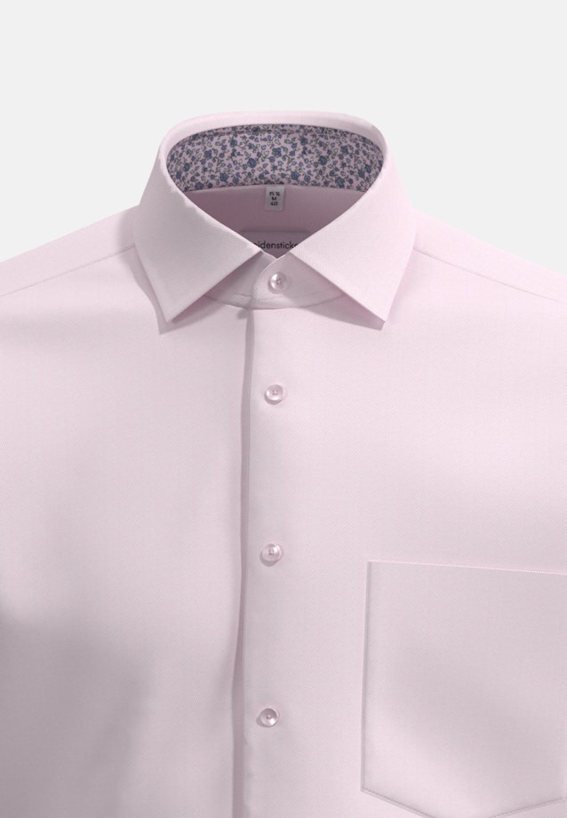 Regular Business Hemd Uni in Rosa/Pink |  Seidensticker Onlineshop