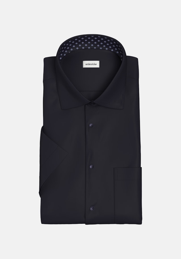 Regular Chemise Business Uni in Bleu Foncé | Seidensticker Onlineshop