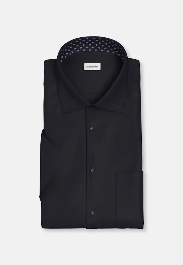 Regular Business Hemd Uni in Dunkelblau |  Seidensticker Onlineshop